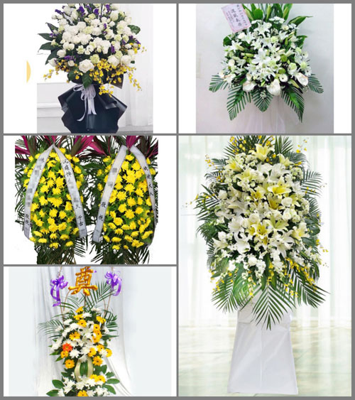 福建泉州德化县桂阳乡梓溪村白事花篮预定